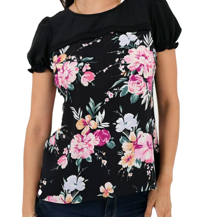 Polo con diseños de Rosas